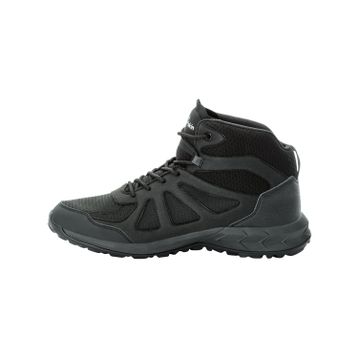 Jack Wolfskin 4051261 WP Woodland 2 Texapore Mid Siyah Erkek Bot