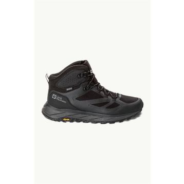 Jack Wolfskin 4051521-6000 Terraventure Texapore Mid Siyah Erkek Bot