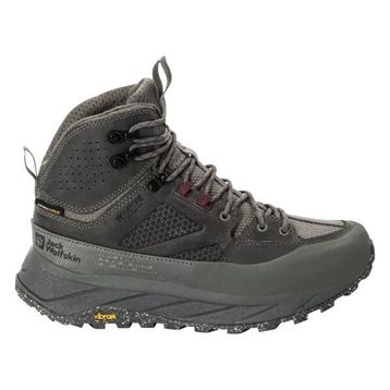 Jack Wolfskin 4056391-6185 Terraquest Texapore Mid Gri Kadın Trekking Bot