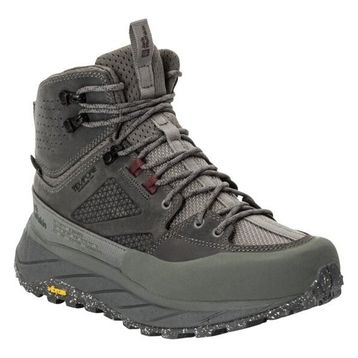 Jack Wolfskin 4056391-6185 Terraquest Texapore Mid Gri Kadın Trekking Bot