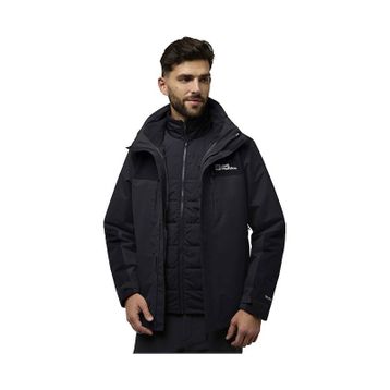 Jack Wolfskin A61858-635 Jasper 3 in 1 JKT M Siyah Erkek Outdoor Montu