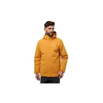 Jack Wolfskin A61864-M0043 Sarı Altenberg 3 in 1 JKT M Erkek Outdoor Montu
