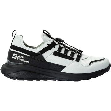 Jack Wolfskin Dromoventure Athletic Low Beyaz Siyah Erkek Trekking Ayakkabı