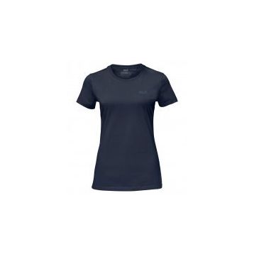 Jack Wolfskin Essential Siyah T-Shirt