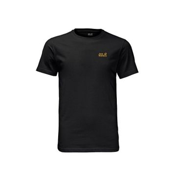 Jack Wolfskin Essential Siyah T-Shirt