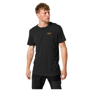 Jack Wolfskin Essential Siyah T-Shirt