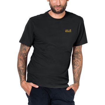 Jack Wolfskin Essential Siyah T-Shirt