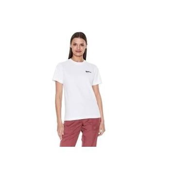 Jack Wolfskin Essential T Beyaz Kadın T-shirt