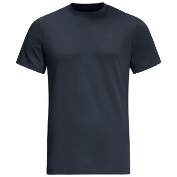 Jack Wolfskin Essential T M Bisiklet Yaka Normal Kalıp Beyaz Erkek T-shirt