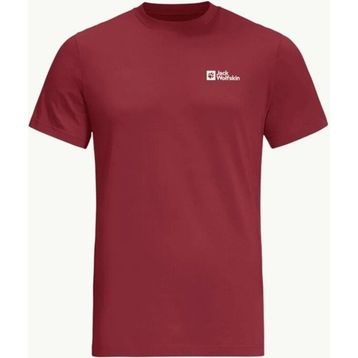 Jack Wolfskin Essential T M Kırmızı Kısa Kollu Erkek T-shirt