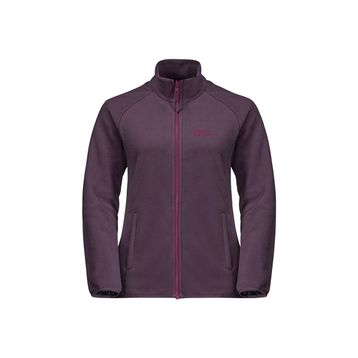 Jack Wolfskin Mor Kadın 1115621-2042 Kapüşonlu Termal Zip Ceket