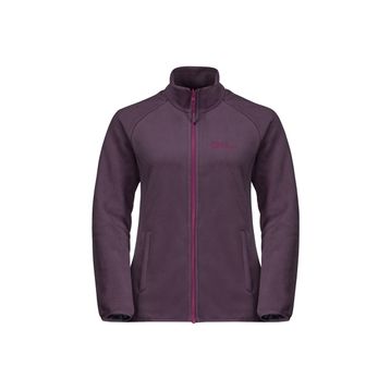 Jack Wolfskin Mor Kadın 1115621-2042 Kapüşonlu Termal Zip Ceket