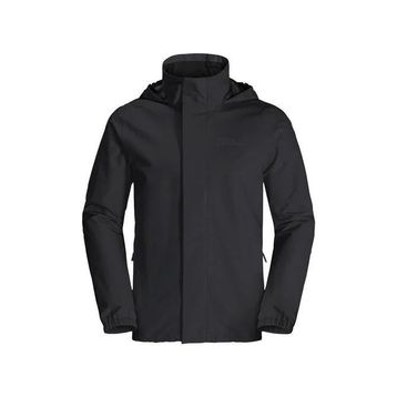 Jack Wolfskin Stormy Point 2L Siyah Erkek Outdoor Ceket