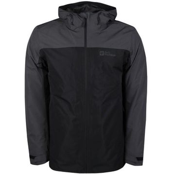 Jack Wolfskin Taubenberg 3 In 1 Jkt Erkek Siyah Outdoor Mont