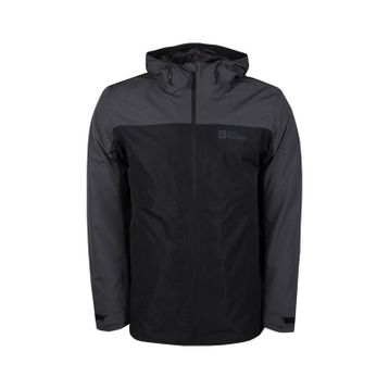 Jack Wolfskin Taubenberg 3 In 1 Jkt Erkek Siyah Outdoor Mont