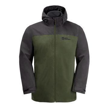 Jack Wolfskin Taubenberg 3IN1 JKT Yeşil Erkek Outdoor Erkek Ceket