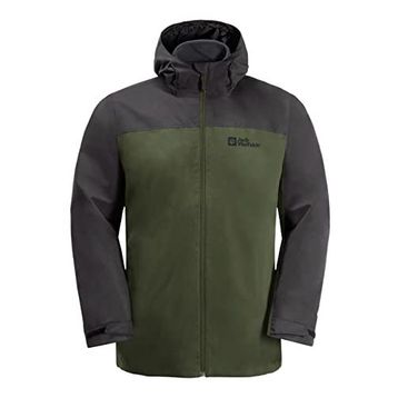 Jack Wolfskin Taubenberg 3IN1 JKT Yeşil Erkek Outdoor Erkek Ceket