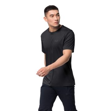 Jack Wolfskin Tech TM Siyah Erkek T-shirt