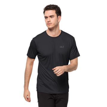 Jack Wolfskin Tech TM Siyah Erkek T-shirt