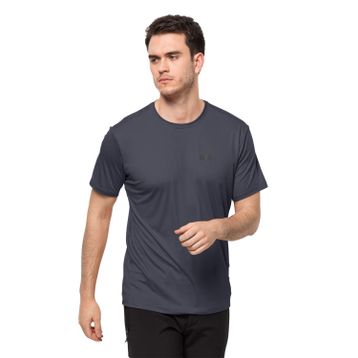 Jack Wolfskin Tech TM Siyah Erkek T-shirt