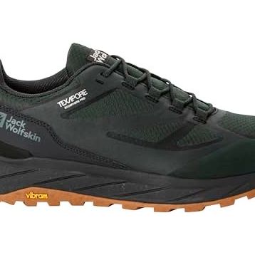 Jack Wolfskin Terraventure Texapore Low M Black Olive Erkek Ayakkabı