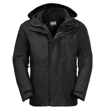 Jack Wolfskin Thorvald 3in1 Su Geçirmez Outdoor Erkek Mont 110793
