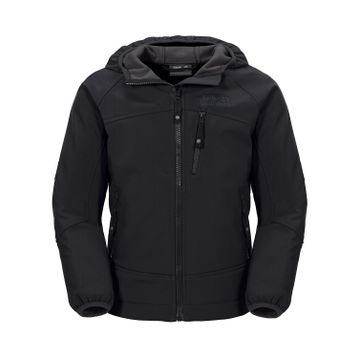 Jack Wolfskin Whirlwind Siyah Erkek Mont