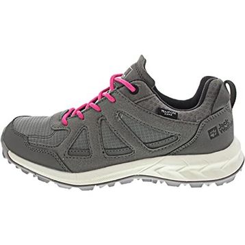 Jack Wolfskin Woodland 2 Texapore Low W Gri Kadın Outdoor Ayakkabı