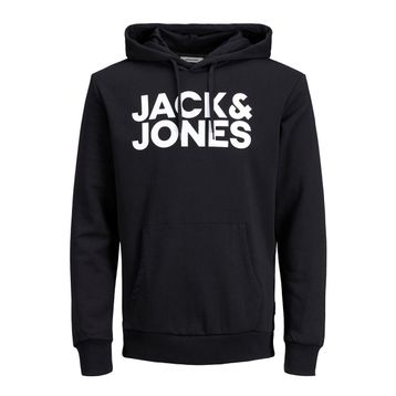 Jack&Jones 12152840 Black Erkek Sweatshirt