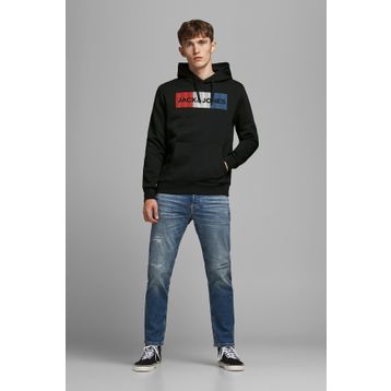 Jack&Jones 12152840 Black Erkek Sweatshirt