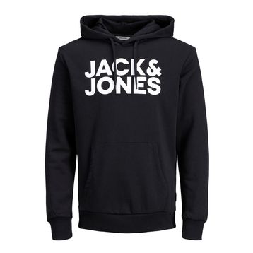 Jack&Jones 12152840 Black Erkek Sweatshirt