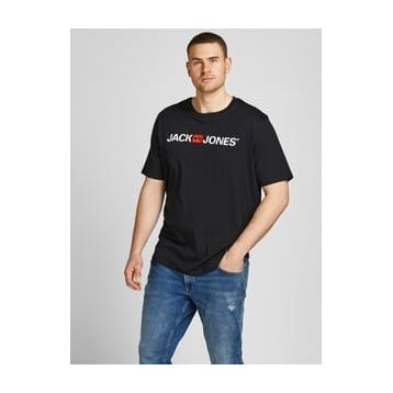 Jack&Jones 12184987 Beyaz Büyük Beden Erkek Tişört