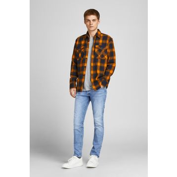 Jack&Jones 12203510 Blue Denim Glenn Erkek Kot Pantolon