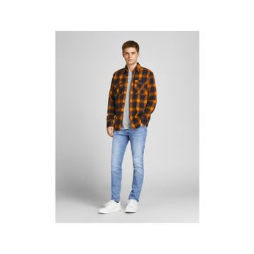 Jack&Jones 12203510 Blue Denim Glenn Erkek Kot Pantolon