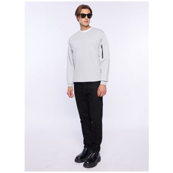 Jack&Jones 12240222 Beyaz Erkek Sweatshirt