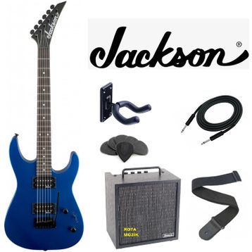 Jackson Js11 Dinky 2-Point Tremolo Metallic Blue Elektro Gitar
