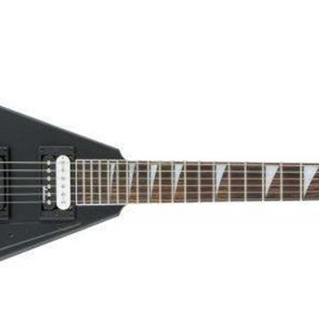 Jackson JS32T Rhoads Sabit Köprü Amaranth Klavye Satin Black Elektro Gitar