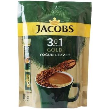 Jacobs 10'lu 3in1 Gold Yoğun