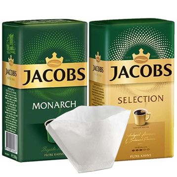 Jacobs 250 gr Monarch Filtre Kahve + Filtre Kağıdı
