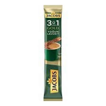 Jacobs 3'ü 1 Arada Gold Yoğun Aroma 18 gr Kahve