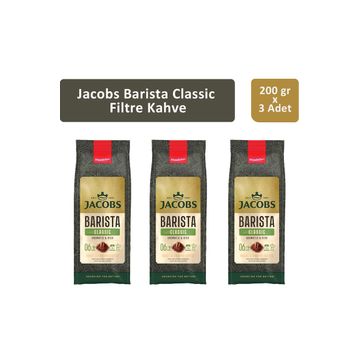 Jacobs Barısta 200 gr Clasıc Filtre Kahve