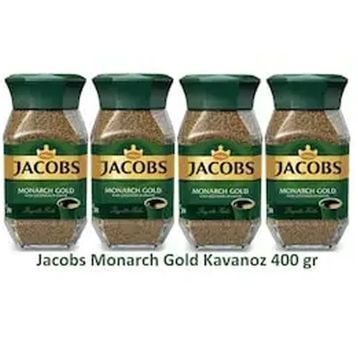 Jacobs Monarch Gold 400 gr Kavanoz Kahve