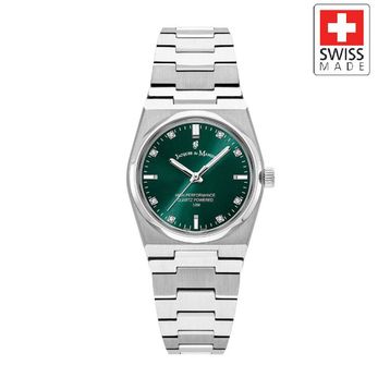 Jacques Du Manoir Horizon Ladies Jwl03603 Metalik Gri Çelik Kadın Kol Saati