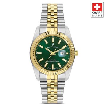 Jacques Du Manoir JWL04101 Inspiration Sellita SW100 25 Jewels Otomatik Mekanizmalı Swiss Made Kadın Kol Saati