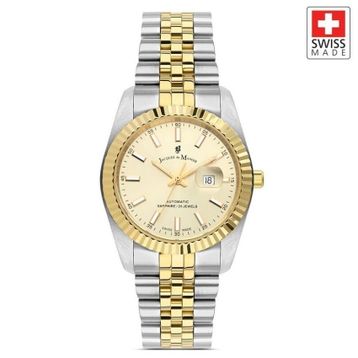 Jacques Du Manoir JWL04103 Inspiration Sellita SW100 25 Jewels Otomatik Mekanizmalı Swiss Made Kadın Kol Saati