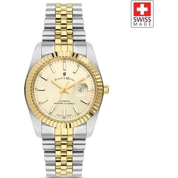 Jacques Du Manoir JWL04103 Inspiration Sellita SW100 25 Jewels Otomatik Mekanizmalı Swiss Made Kadın Kol Saati