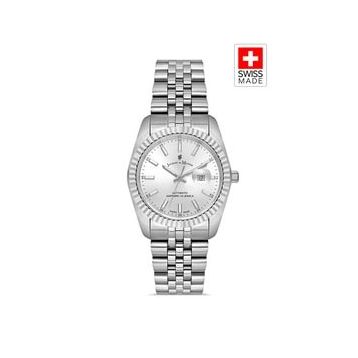 Jacques Du Manoir JWL04104 Inspiration Sellita SW100 25 Jewels Otomatik Mekanizmalı Swiss Made Kadın Kol Saati