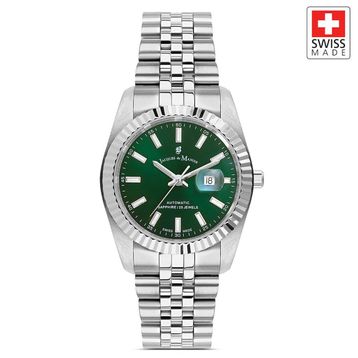 Jacques Du Manoir JWL04107 Inspiration Sellita SW100 25 Jewels Otomatik Mekanizmalı Swiss Made Kadın Kol Saati