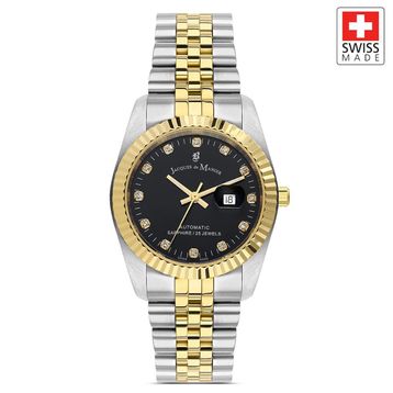 Jacques Du Manoir JWL04111 Inspiration Sellita SW100 25 Jewels Otomatik Mekanizmalı Swiss Made Kadın Kol Saati