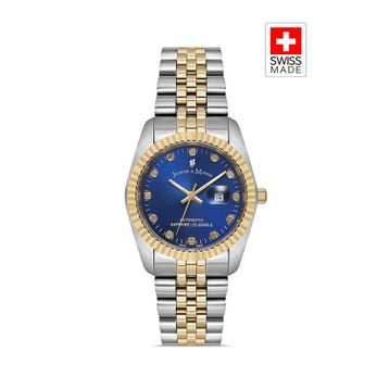 Jacques Du Manoir JWL04114 Inspiration Sellita SW100 25 Jewels Otomatik Mekanizmalı Swiss Made Kadın Kol Saati